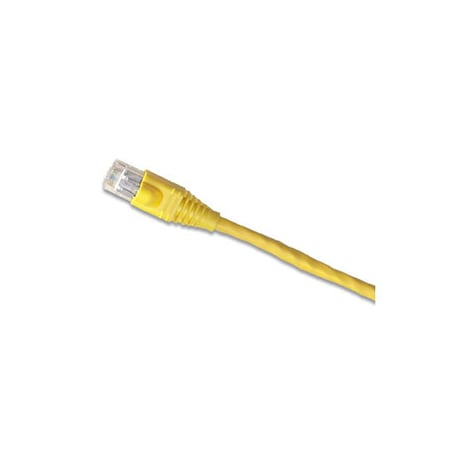 Leviton DATACOM PATCH CORD PCORD CAT 5E RUBBER BOOT 3 FT YL 5G460-3Y